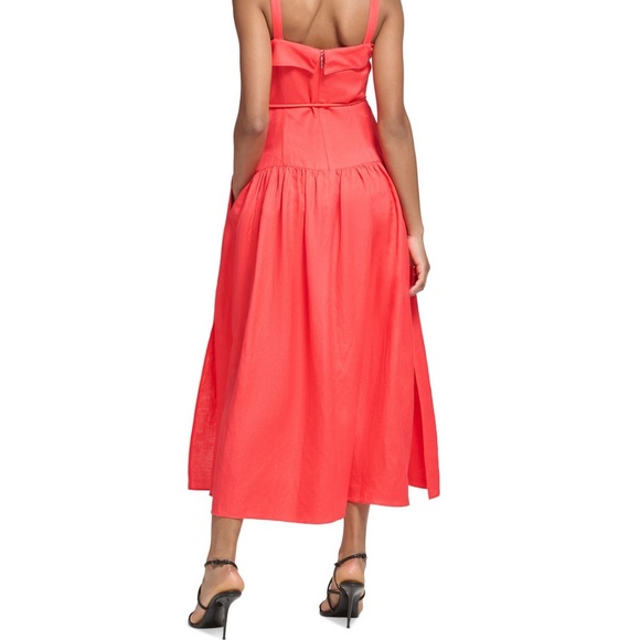 KARL LAGERFELD PARIS . Chic stile . MAXI DRESS / imported - Picture 2 of 5